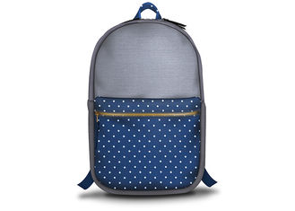 Durable Polyester Fabric Custom Made Backpacks With Padded Laptop Compartment