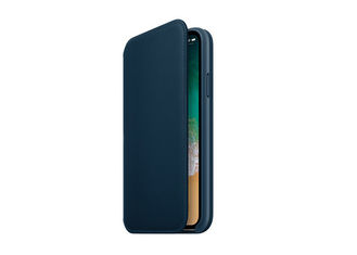 iPhone X Leather Folio Phone Case Nice PU Material 360 Degree Protection