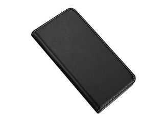 Recycled Leather Wallet Folio Phone Case OEM / ODM Acceptable RoHS Compliant