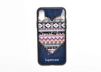 TPU And PC 2 In 1 Transparent Phone Cases , Personalised Phone Case Embossed Logo