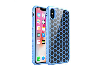 3D Stripe Football Pattern Slim IPhone X Case Water Transfer Printing
