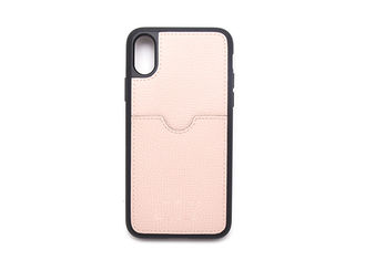 Overmold PC / TPU Leather Phone Cover , Custom Phone Cases High End Leather