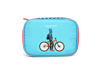 Customized Logos Primary School Bag Comfortable To Carry Large Pencil Box
