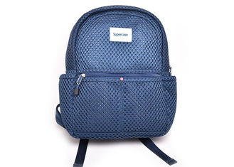 Mesh Fabric Custom Made Backpacks Spacious Packing Compartment Designed