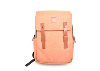 Flap Design Custom Made Backpacks Magnetic Snap Closure Easy For Opening