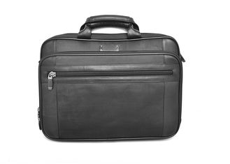 Classic Black Color Protective Laptop Bag Single Shoulder Strap Design