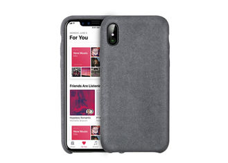 High End Soft Microfiber Leather Phone Cases Sturdy Construction For New iPhone