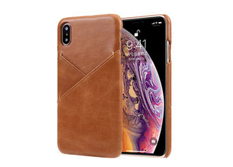 Brown Surface Rugged Cell Phone Case Cowboy Skin Material OEM / ODM Acceptable