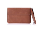 China Brown Genuine Leather Laptop Sleeve HS Code 4205009090 User Friendly company