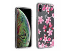 China Vivid Flower Pattern IMD Phone Case Transparent PC Snap Case For iPhone company