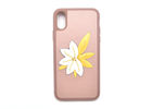 China Fashion Luxury Leather Phone Case Leaf Pattern With PC And TPU Over Mold factory
