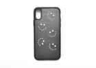 China Slim Decorative Leather iPhone Case , Mobile Phone Covers With Glittering Jewels factory