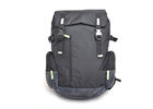China 600D Poly Material Custom Made Backpacks Durable With Faux Suede Bottom factory