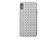 White Color Diamond Pattern Luxury Phone Cases PU Plastic Material Top Grade supplier