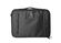 Minimalistic Black Messenger Bag Big Front Pockets Stable Computer Holder supplier