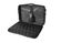 Minimalistic Black Messenger Bag Big Front Pockets Stable Computer Holder supplier