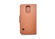 Tab Closure Folio Phone Case Luxury Leather Material Elegant Appearance supplier