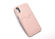 Pink Color Wrapped Protective Phone Cases , Leather Cell Phone Case With Card Slots supplier