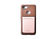 2 Pockets Saffiano Leather Card Holder , Cell Phone Card Holder OEM / ODM supplier
