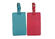 13 Colors PU Leather Luggage Tag , Name Card Luggage Tag For Promotion supplier