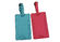 13 Colors PU Leather Luggage Tag , Name Card Luggage Tag For Promotion supplier