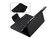 Black PU iPad Universal Tablet Case With Removable Bluetooth Wireless Keyboard supplier