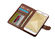 Multifunctional Wallet Folio Phone Case With Card Slot / Magnet Closure supplier