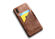 Brown Surface Rugged Cell Phone Case Cowboy Skin Material OEM / ODM Acceptable supplier