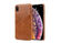 Brown Surface Rugged Cell Phone Case Cowboy Skin Material OEM / ODM Acceptable supplier