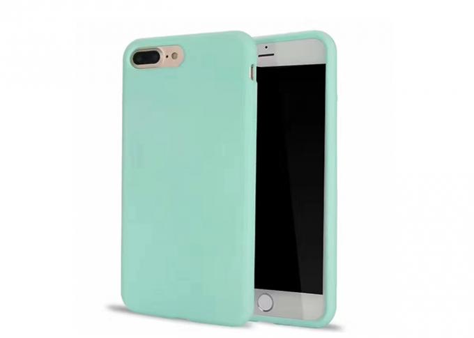 Rubber Oil Coated Mobile Phone Covers , Protective iPhone Cases With Soft Touch Feeling