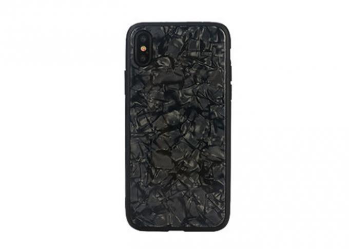 TPU Protective iPhone Cases With Fashion Charming Texture Glass Surface