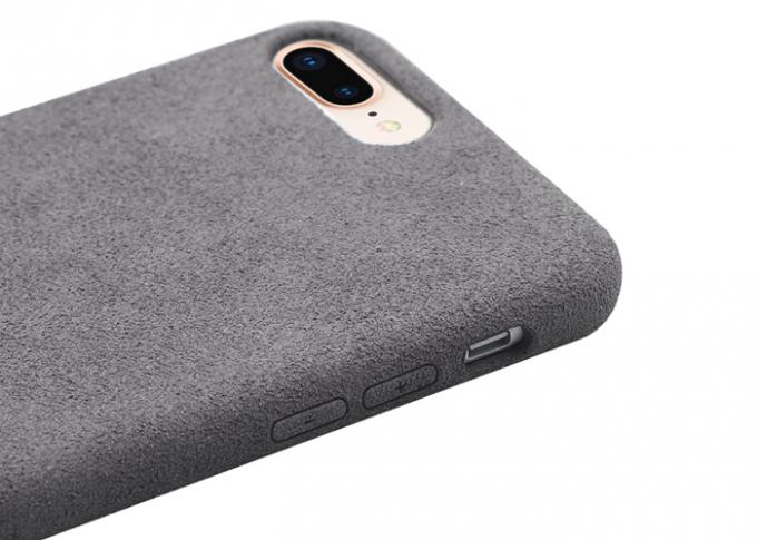 High End Soft Microfiber Leather Phone Cases Sturdy Construction For New iPhone