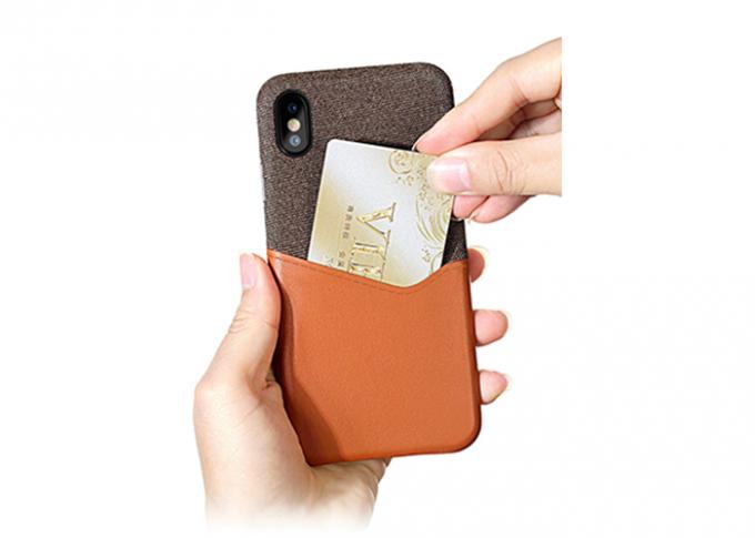 Fashionable Leather Phone Cases With Card Slot Function For iPhone X XR