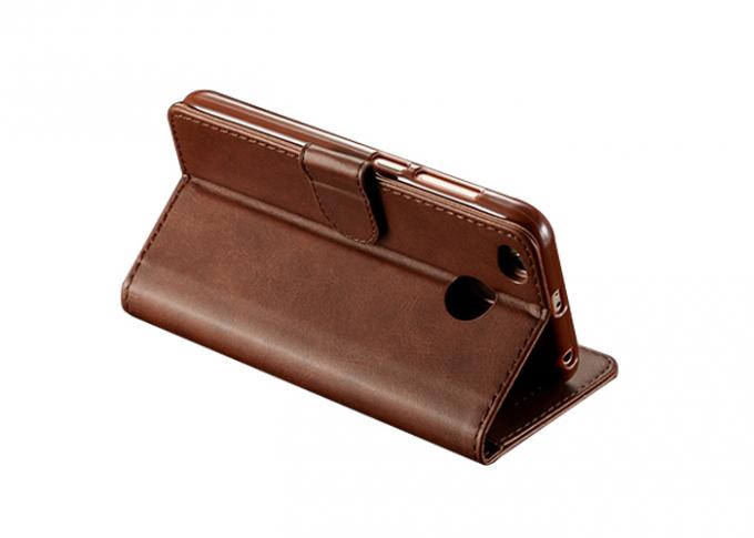 Multifunctional Wallet Folio Phone Case With Card Slot / Magnet Closure