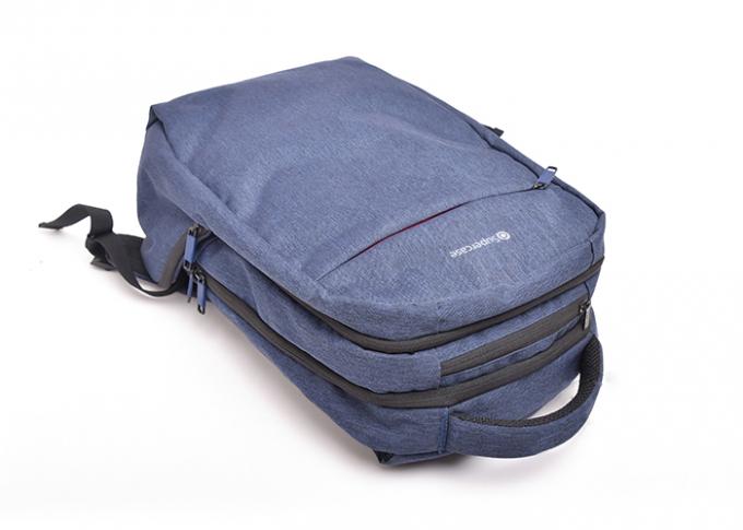 Casual Style 2 Compartment Backpack , Custom Design Backpack Logo Printed