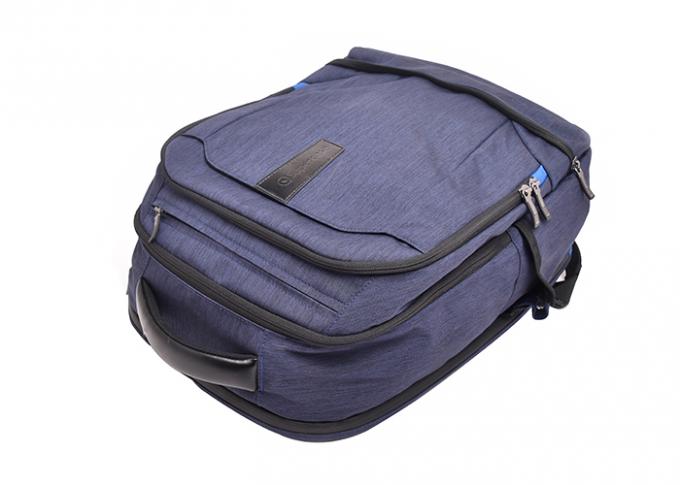 Large Capacity Trendy School Backpacks Special 400D Bicolors Fabric Materials