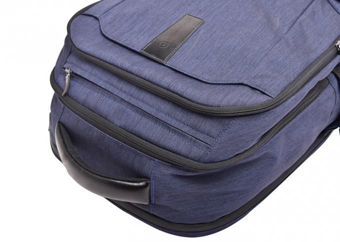 Large Capacity Trendy School Backpacks Special 400D Bicolors Fabric Materials
