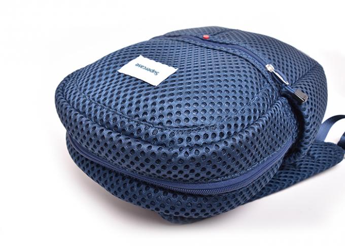 Mesh Fabric Custom Made Backpacks Spacious Packing Compartment Designed