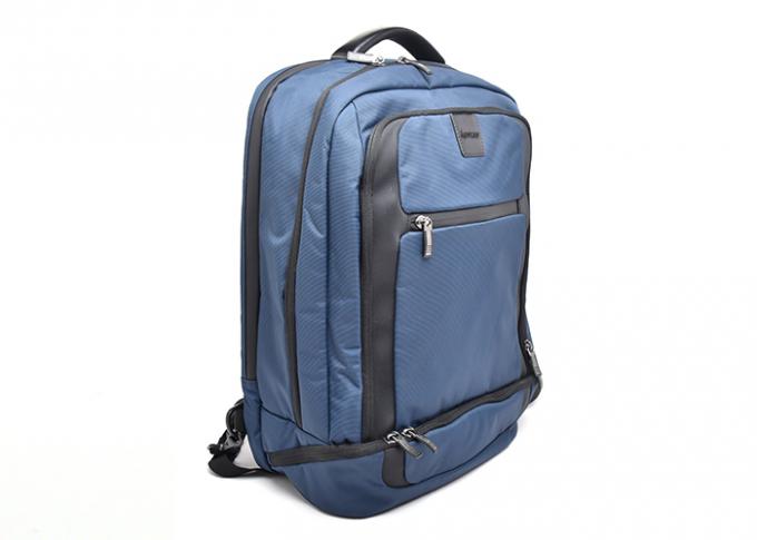 Multifunctional Waterproof Nylon Backpack , Teen School Backpacks USB Outter Charging