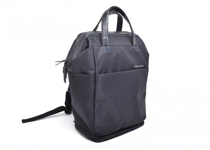 Black Color Easy Opening Backpack , Personalized Sports Backpacks 39*14*47cm Size