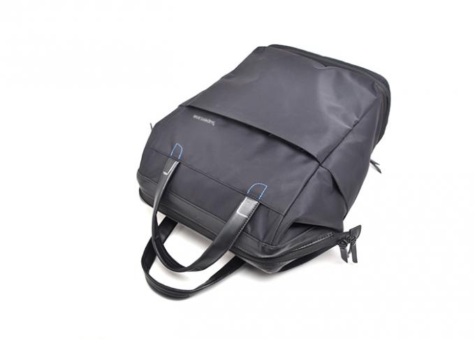 Black Color Easy Opening Backpack , Personalized Sports Backpacks 39*14*47cm Size