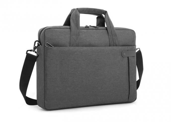 High End Brief Laptop Carrying Case Polyester And Nylon Webbing Material