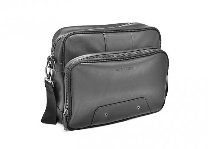 Thermostable Messenger Shoulder Bag Hot Pressed Technics Rectangular Shape