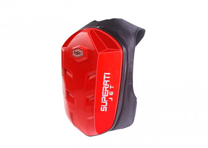 JET Cool Motorcycle Backpacks H560 * W380 * D180mm Size Water Resistance