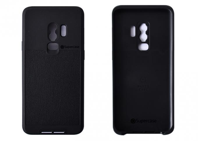 Real Leather Inlay Unique Cell Phone Cases , Custom Phone Cases For Samsung