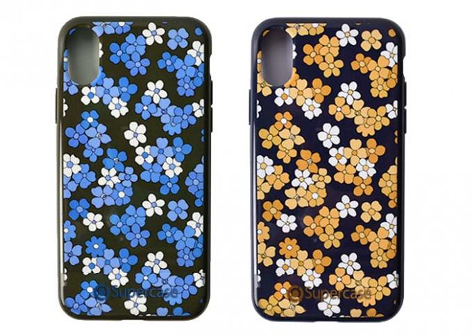 2 In 1 PC / TPU IMD Phone Case Customized Logo Printed For iPhone Device